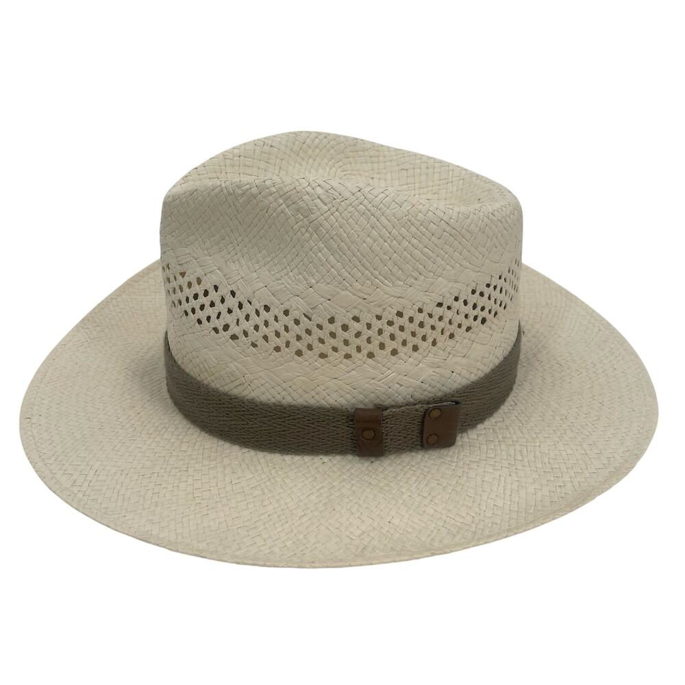 PENDLETON Straw Hat Medium Panama Style Vintage M… - image 1